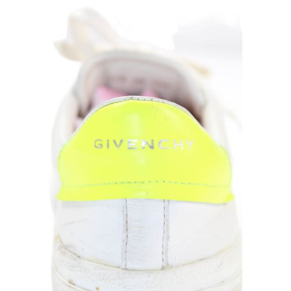 Givenchy Womens Leather City Sport Lace-Up Casual Sneakers White Size 7.5 - Picture 6 of 9